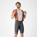 CASTELLI Cyklistické nohavice krátke s trakmi - ESPRESSO 2 - šedá