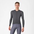 CASTELLI Cyklistický dres s dlhým rukávom letný - ESPRESSO 2 LS - šedá