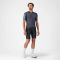 CASTELLI Cyklistický dres s krátkym rukávom - ENTRATA APEX - modrá