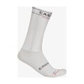 CASTELLI Cyklistické ponožky klasické - FAST FEET 4 - biela
