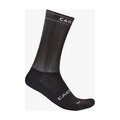 CASTELLI Cyklistické ponožky klasické - FAST FEET 4 - čierna