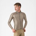 CASTELLI Cyklistická vetruodolná bunda - ARIA SHELL 2 - béžová