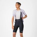 CASTELLI Cyklistické nohavice krátke s trakmi - ESPRESSO 2 W DT - čierna