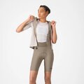 CASTELLI Cyklistické nohavice krátke s trakmi - ESPRESSO 2 W DT - béžová
