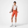 CASTELLI Cyklistické nohavice krátke s trakmi - ESPRESSO 2 W DT - červená