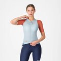 CASTELLI Cyklistický dres s krátkym rukávom - CORRETTO W - modrá/červená