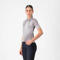 CASTELLI Cyklistický dres s krátkym rukávom - COSMIC VORTEX - šedá