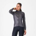 CASTELLI Cyklistická vetruodolná bunda - ARIA SHELL 2 W - šedá