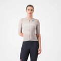 CASTELLI Cyklistický dres s krátkym rukávom - RACE 8S W - béžová