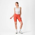 CASTELLI Cyklistické nohavice krátke bez trakov - ESPRESSO 2 W - červená