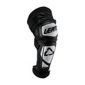 LEATT chrániče na kolená -  KNEE & SHIN GUARD EXT - biela/čierna