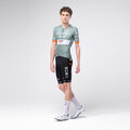 GOBIK Cyklistický dres s krátkym rukávom - ODYSSEY NETCOMPANY INEOS 26 - zelená/oranžová