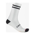 CASTELLI Cyklistické ponožky klasické - ORIGINALE 18 - biela/čierna