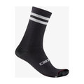 CASTELLI Cyklistické ponožky klasické - ORIGINALE 18 - čierna/biela