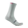 CASTELLI Cyklistické ponožky klasické - GIRO LOGO 18 - biela