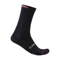 CASTELLI Cyklistické ponožky klasické - GIRO LOGO 18 - čierna