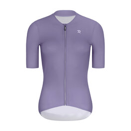 RIVANELLE Cyklistický krátky dres a krátke nohavice - ELEVATE - béžová/fialová