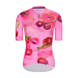 RIVANELLE Cyklistický krátky dres a krátke nohavice - CHERIE - béžová/ružová