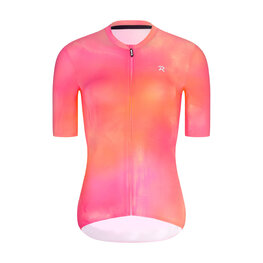 RIVANELLE Cyklistický krátky dres a krátke nohavice - COSMA - béžová/oranžová/ružová