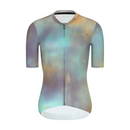 RIVANELLE Cyklistický krátky dres a krátke nohavice - COSMA - ružová/fialová/zlatá