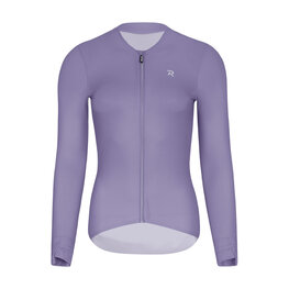 RIVANELLE Cyklistický dlhý dres a nohavice - ELEVATE - béžová/fialová