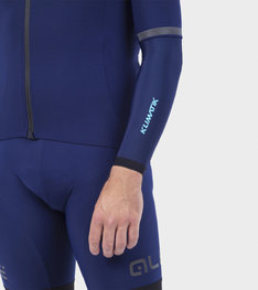 ALÉ Cyklistické návleky na ruky - KLIMATIK WINTER K-ATMO - modrá