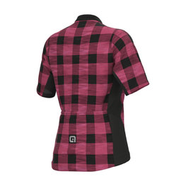 ALÉ Cyklistický dres s krátkym rukávom - OFF ROAD - GRAVEL SCOTTISH LADY - ružová