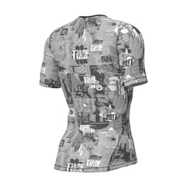 ALÉ Cyklistické tričko s krátkym rukávom - INTIMO BREAK - šedá