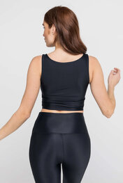 ATHLEEYA top - URBAN TANK - čierna