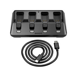 SRAM nabíjačka - CHARGER AXS 4 PORT - čierna