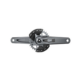 SRAM kľuky s prevodníkom - GX EAGLE Q174 CL55 DUB MTB WIDE 175mm - šedá