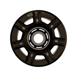 SRAM kryt - CRANK AEROGUARD 38z/36 - čierna