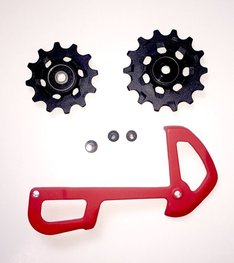 SRAM kladky pre prehadzovačku - PULLEYS X01 EAGLE 12 SPEED X-SYNC - čierna/červená