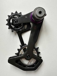 SRAM kladky pre prehadzovačku - CAGE ASSEMBLY KIT X0 T-TYPE EAGLE AXS - čierna