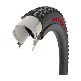 PIRELLI plášť - SCORPION XC M COLOUR EDITION PROWALL 29 x 2.4 120 tpi - červená/čierna