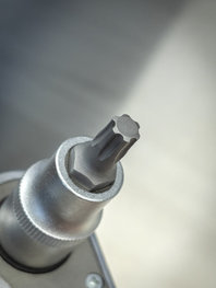 UNIOR hlavica - TORX 1/2" IP40 - strieborná