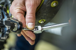 UNIOR kľúč - TORQUE WRENCH - strieborná