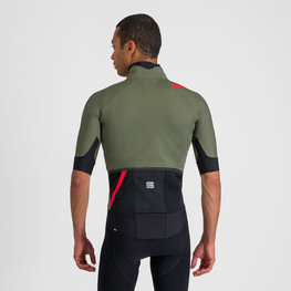 SPORTFUL Cyklistická vetruodolná bunda - FIANDRE PRO - zelená