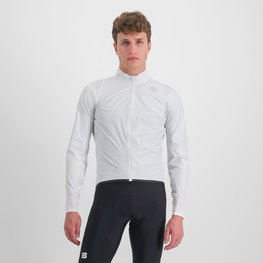 SPORTFUL Cyklistická vodeodolná pláštenka - HOT PACK NORAIN - biela