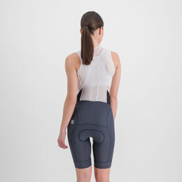 SPORTFUL Cyklistické nohavice krátke s trakmi - BODYFIT LTD W - modrá