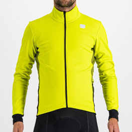 SPORTFUL Cyklistická vetruodolná bunda - NEO SOFTSHELL - žltá