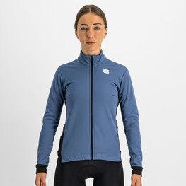 SPORTFUL Cyklistická vetruodolná bunda - NEO SOFTSHELL - modrá/čierna