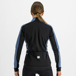 SPORTFUL Cyklistická vetruodolná bunda - NEO SOFTSHELL - modrá/čierna