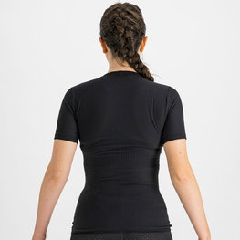 SPORTFUL Cyklistické tričko s krátkym rukávom - BODYFIT PRO - čierna