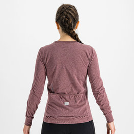 SPORTFUL Cyklistické tričko s dlhým rukávom - GIARA - fialová