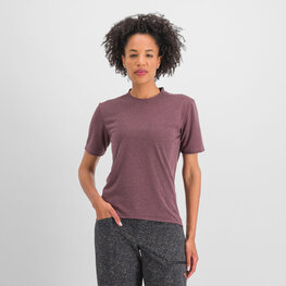 SPORTFUL Cyklistické tričko s krátkym rukávom - GIARA - fialová