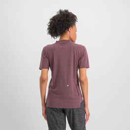 SPORTFUL Cyklistické tričko s krátkym rukávom - GIARA - fialová