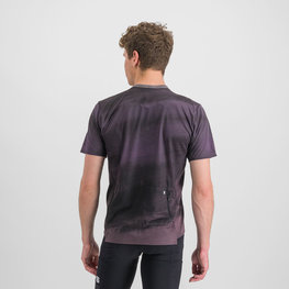 SPORTFUL Cyklistické tričko s krátkym rukávom - FLOW GIARA - hnedá