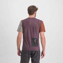 SPORTFUL Cyklistické tričko s krátkym rukávom - SKY RIDER GIARA - fialová