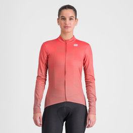 SPORTFUL Cyklistický dres s dlhým rukávom zimný - ROCKET THERMAL - ružová